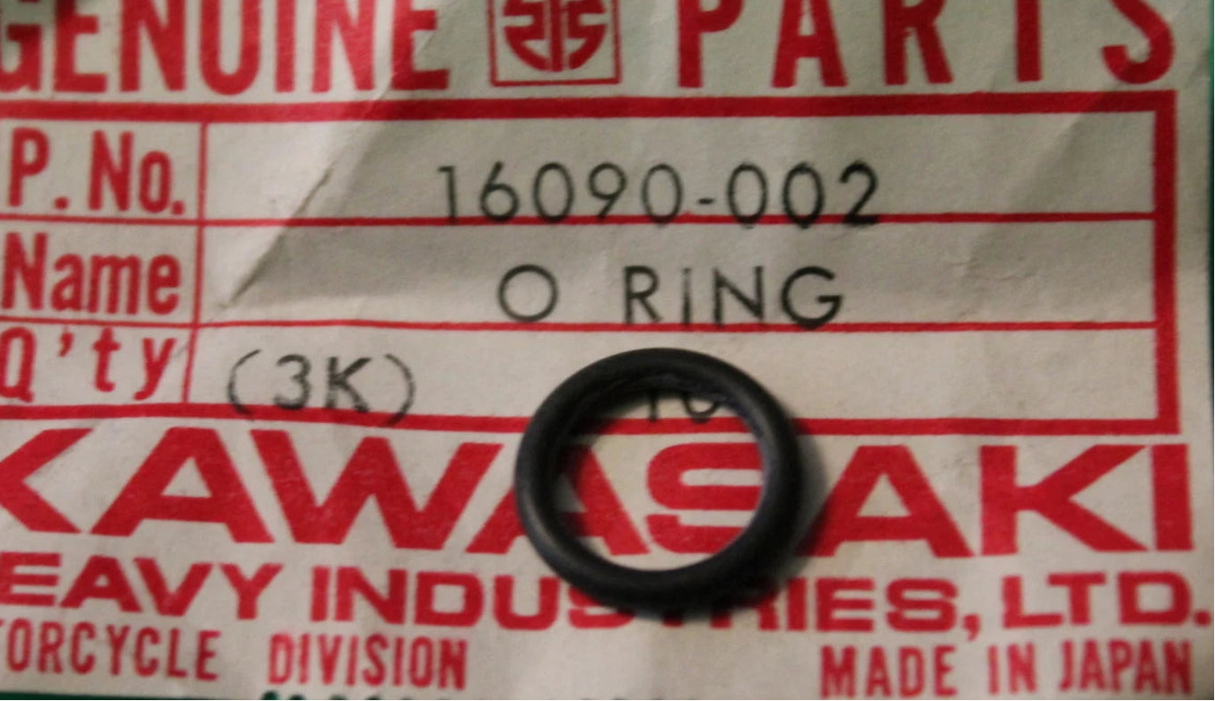 KAWASAKI OIL PUMP SHAFT ORING 16090-002