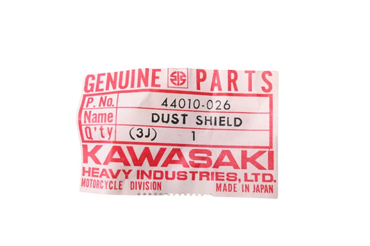 KAWASAKI KD125 KE125 KS125 KX125 FRONT FORK DUST SHIELD 44010-026