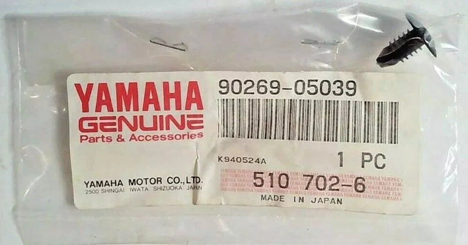 YAMAHA Factory Hardware - Screws, Bolts, Washers, etc. 90269-05039