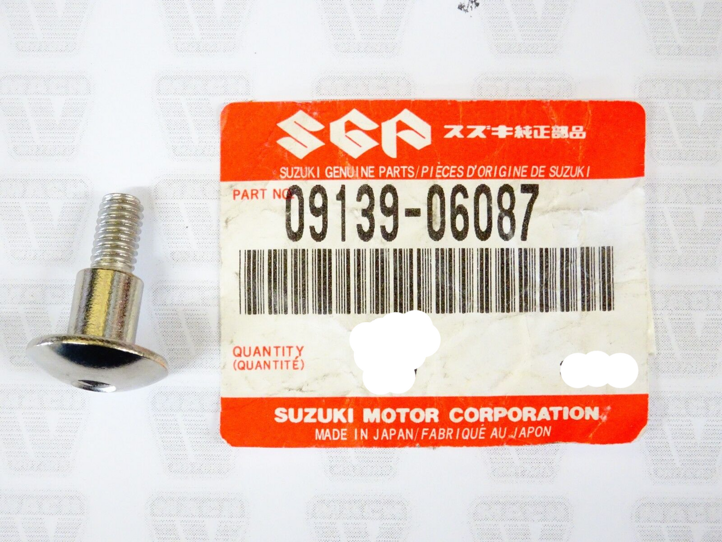 SUZUKI SOCKET HEAD SCREW / 09139-6126
