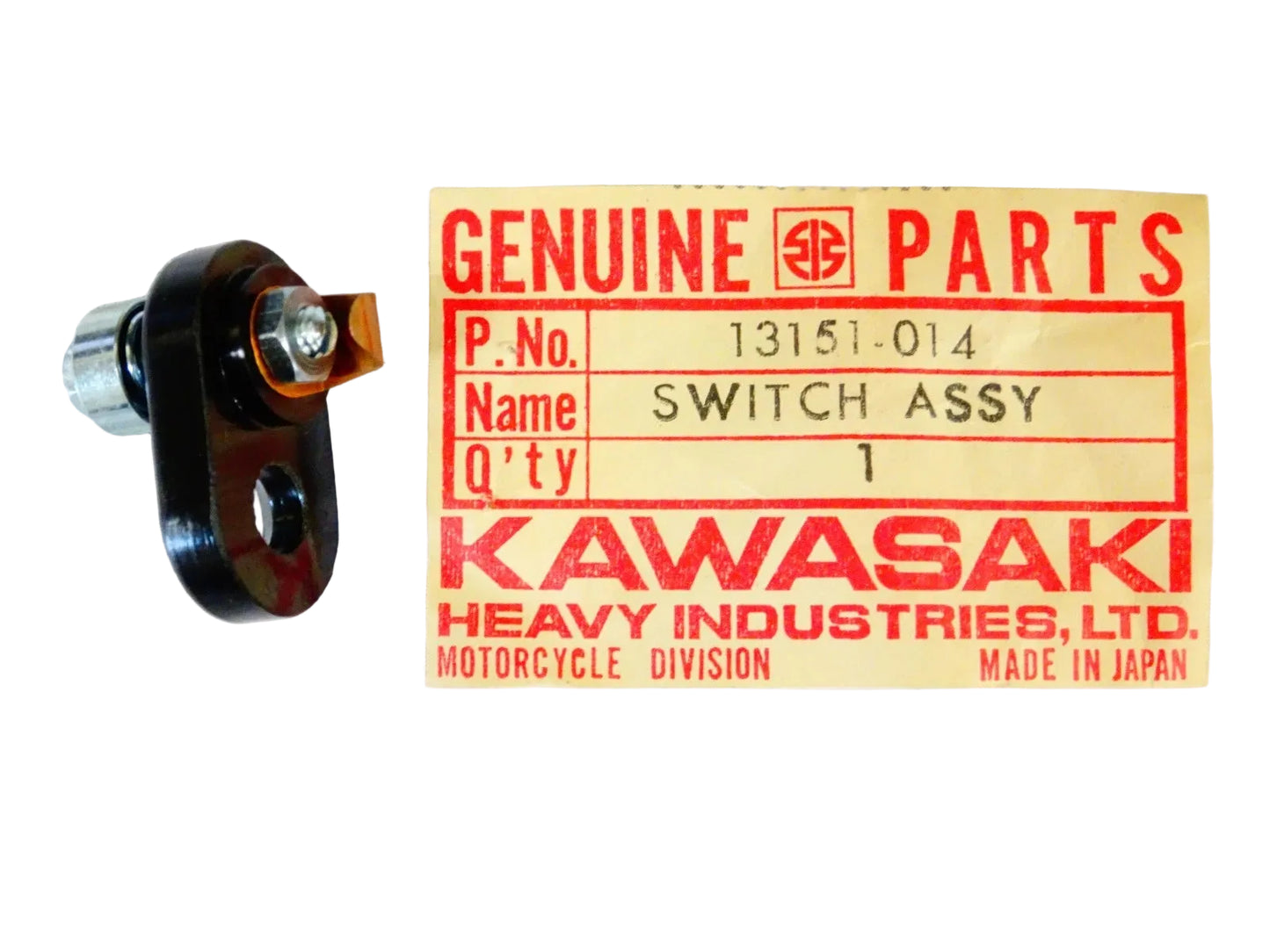 KAWASAKI S1 S2 S3 KH250 KH400 Factory Neutral Switch Assembly 13151-014 / 13151-021