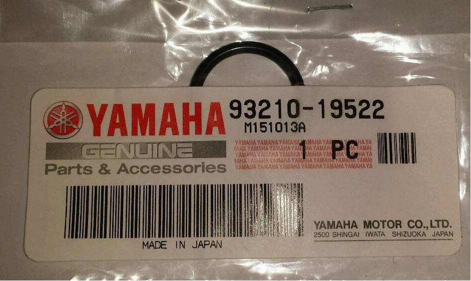 Y AMAHA O-RING 93210-19522