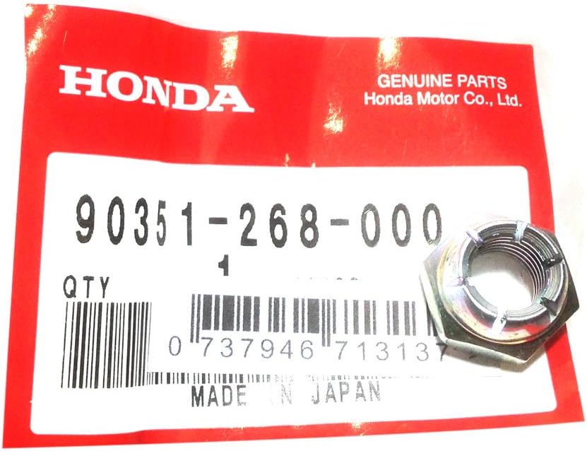 HONDA 10mm SPECIAL LOCK NUT 90351-268-000