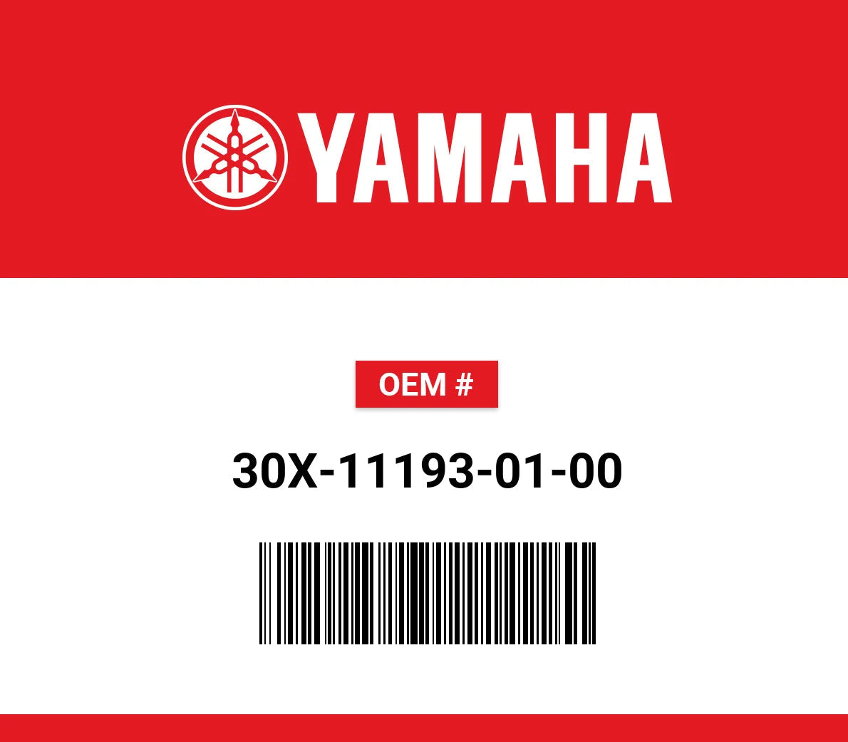 YAMAHA TT350 XT350 HEAD COVER GASKET 30X-11193-00 / 30X-11193-01