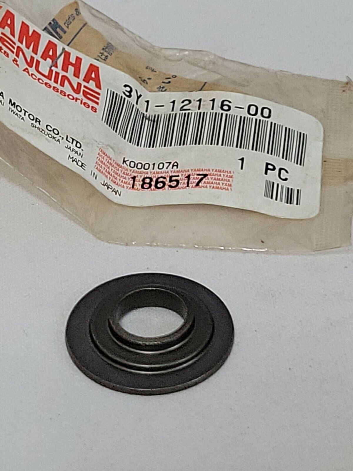 YAMAHA BW SR TT XT XV XVS YFM YFP 250 350 400 450 500 535 650 VALVE SPRING SEAT 3Y1-12116-00