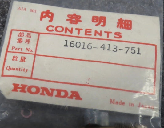 HONDA CARBUTOR ADJUSTMENT SCREW SET 16016-413-751