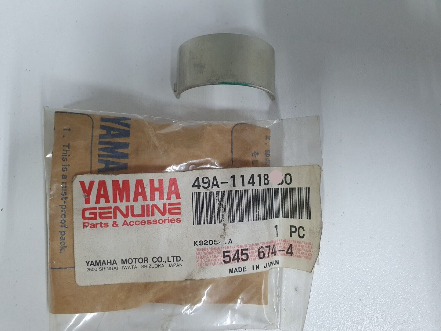 YAMAHA FJ600 FZ600 YX600 Factory Crankshaft Plain Bearing (Blue) 49A-11418-00