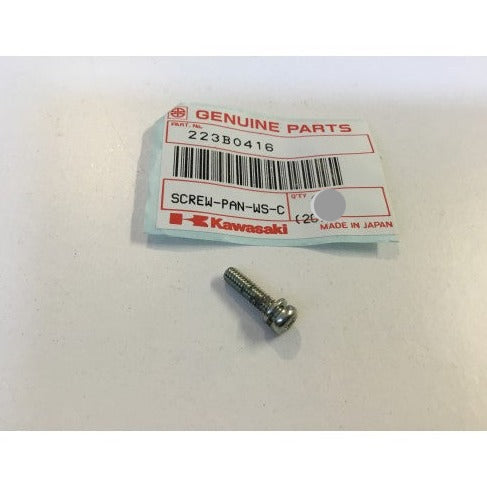 KAWASAKI Factory 4mm Pan Head Screw 223B0416