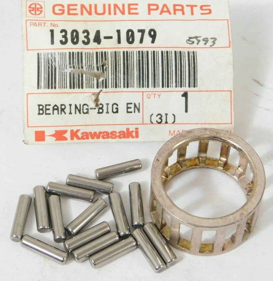 KAWASAKI KX125 KDX175 KDX200 CONECTING RPD BIG END BE ARING 13034-1071 / 13034-1079