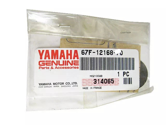 YAMAHA F11S F75 F80 F90 VALVE ADJUSTING PAD / SHIM 2.325 67F-12168-E0