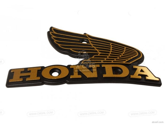 HONDA CB450SC Nighthawk R/H Fuel Tank Emblem 87121-MC9-670