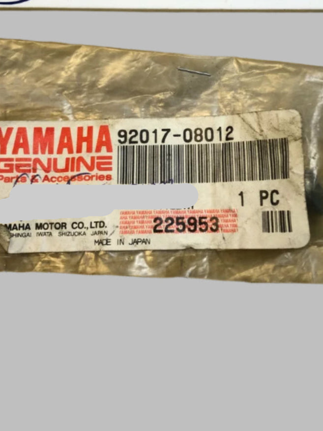 YAMAHA Factory Hardware - Screws, Bolts, Washers, etc. 92016-08012