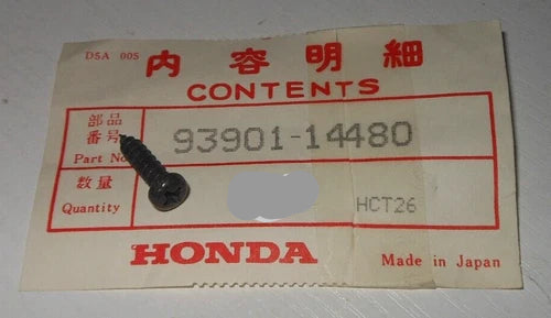 HONDA Many Models Factory Tap Screw 4x16 93901-14480