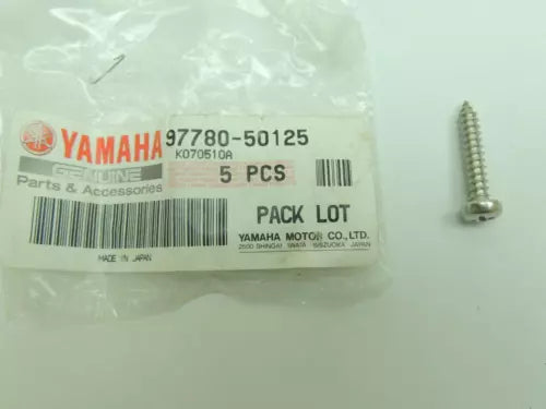 YAMAHA Many Models Factory Tapping Pan Screw 97780-50125