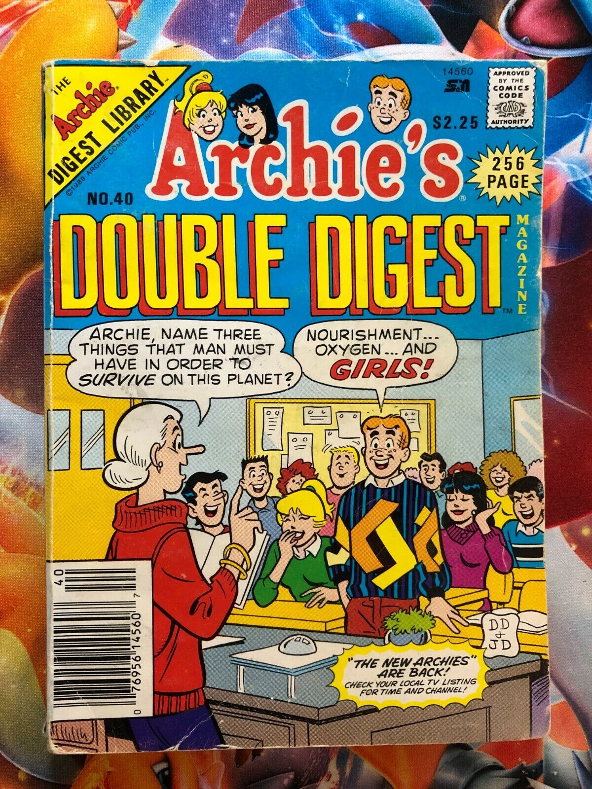 ARCHIE FORMAT DOUBLE DIGEST MAGAZINE PAGES 256 # 40