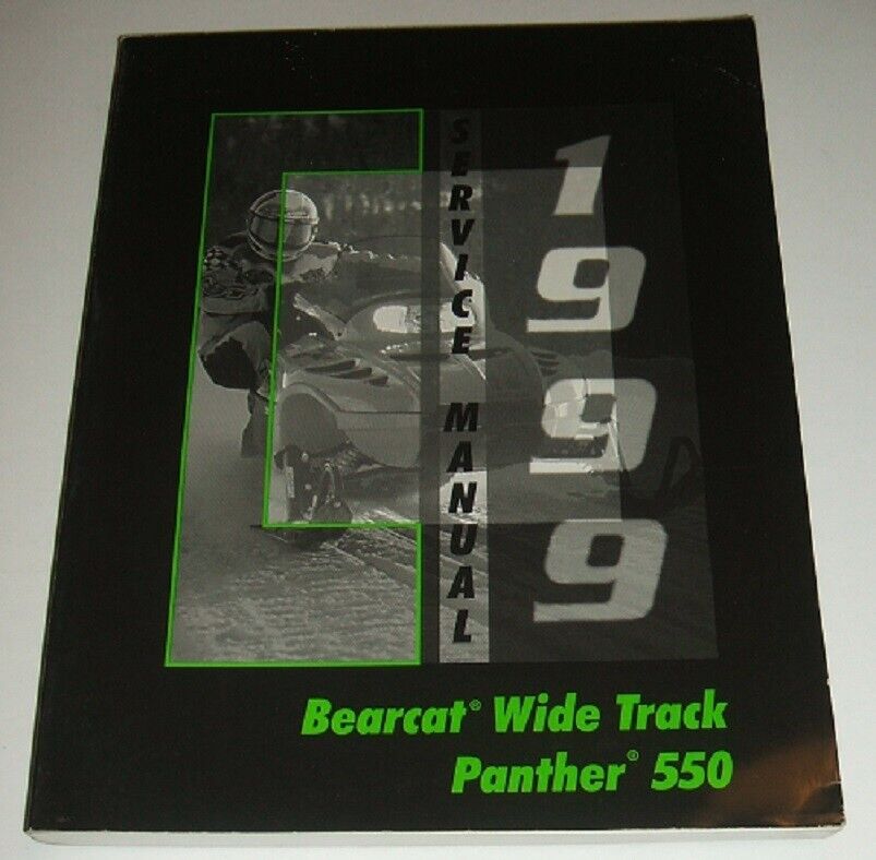 ARCTIC CAT 1999 SNOWMOBILE Bearcat Wide Track / Panther 550 Service Manual 2255-946 #B55