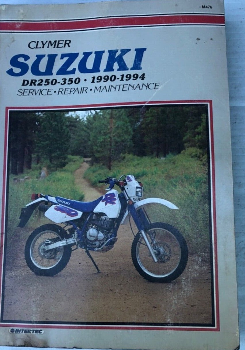 SUZUKI CYLIMER M476 1990. - 1994 DR 250DR 350 SERVICAE MANUAL