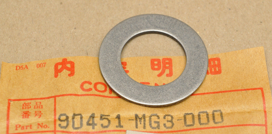 HONDA XR650 MAIN SHAFT THRUST WASHER 90451-MG3-000.