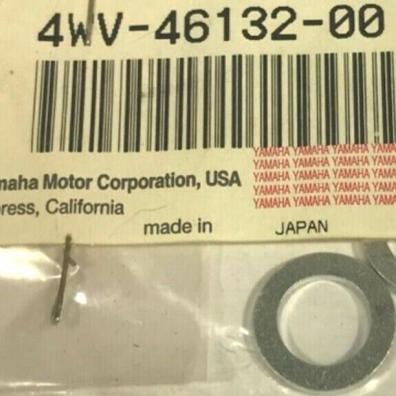 =- YAMAH YFM 4 YFM600 GASKET 4WV-46132-00