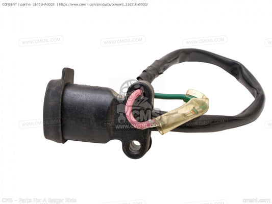 HONDA ATC 200 ATC250 ATC250ES HEADLIGHT PLUGM 31651-HA0-003