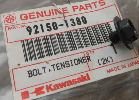 KAWASAKI ZX900 EX500 KL600 TENSIONER BOLT 92150-1380