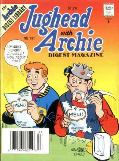 JUGHEAD WITH ARCHIE DIGEST MAGAZINE 128 PAGES # 131
