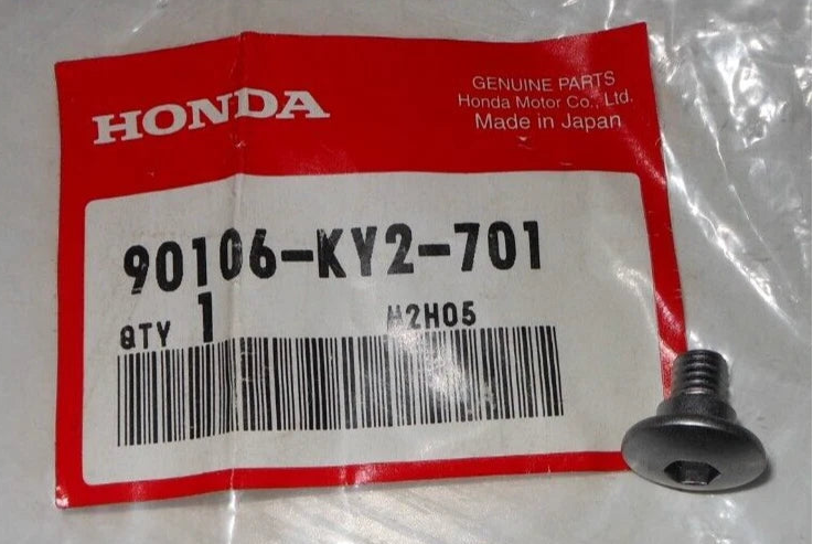 HONDA SPECIAL ALLEN SCREW 90106-KV2-701