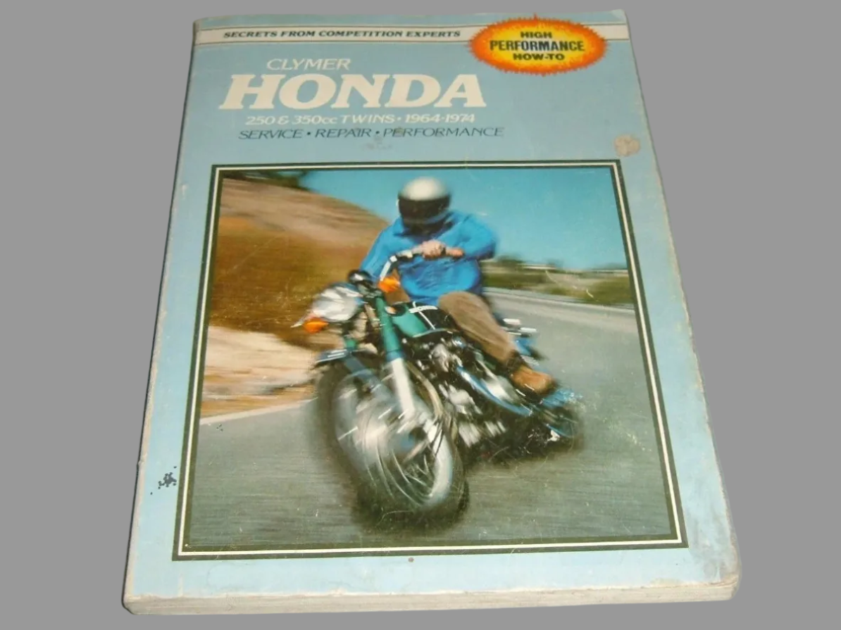 HONDA CB250 CB350 CL250 CL350 SL350 1964-1974 Clymer Service Manual M322 #1451