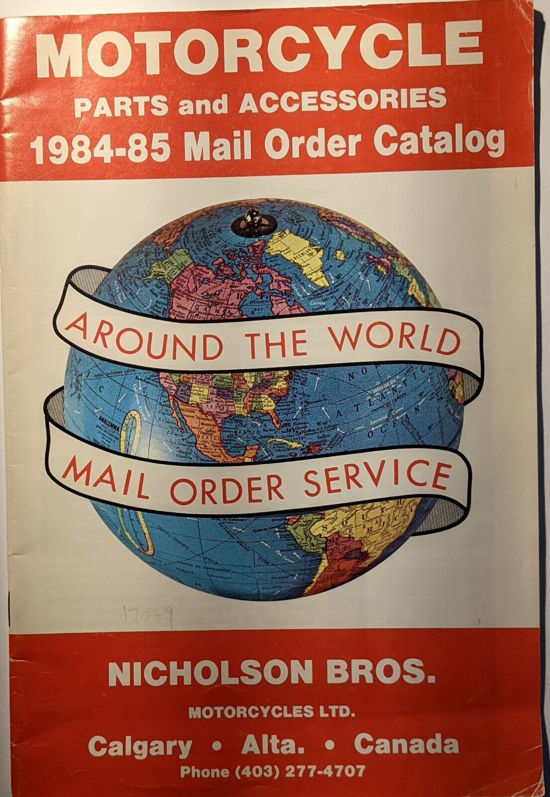 NICHOLSON BROS. MOTORCYCL E PA RTS AND ACCESSORIES 1984 - 1985