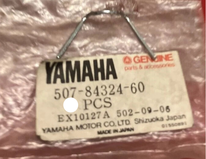 YAMAHA HEAD LIGHT W CLIP 507-84324-60