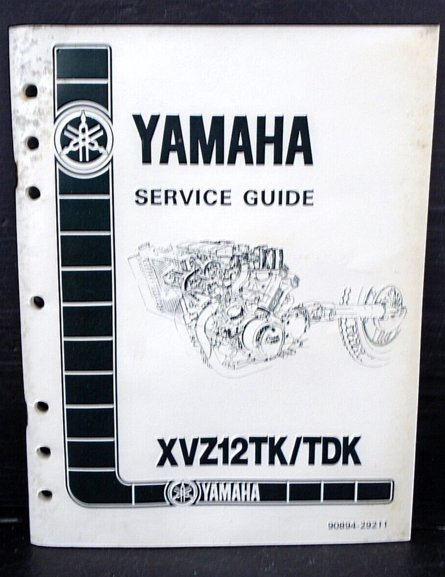 YAMAHA XVZ12TK / XVZ12TDK 1983 Service Guide Manual 90894-29211 #B152