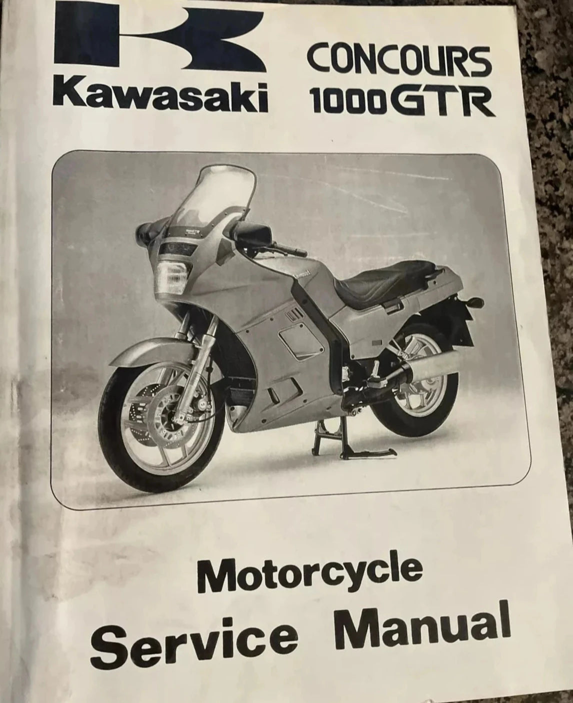 KAWASAKI 1986 - 2000 CONCOURSE 1000 GTR Service Manual 99924-1065-10