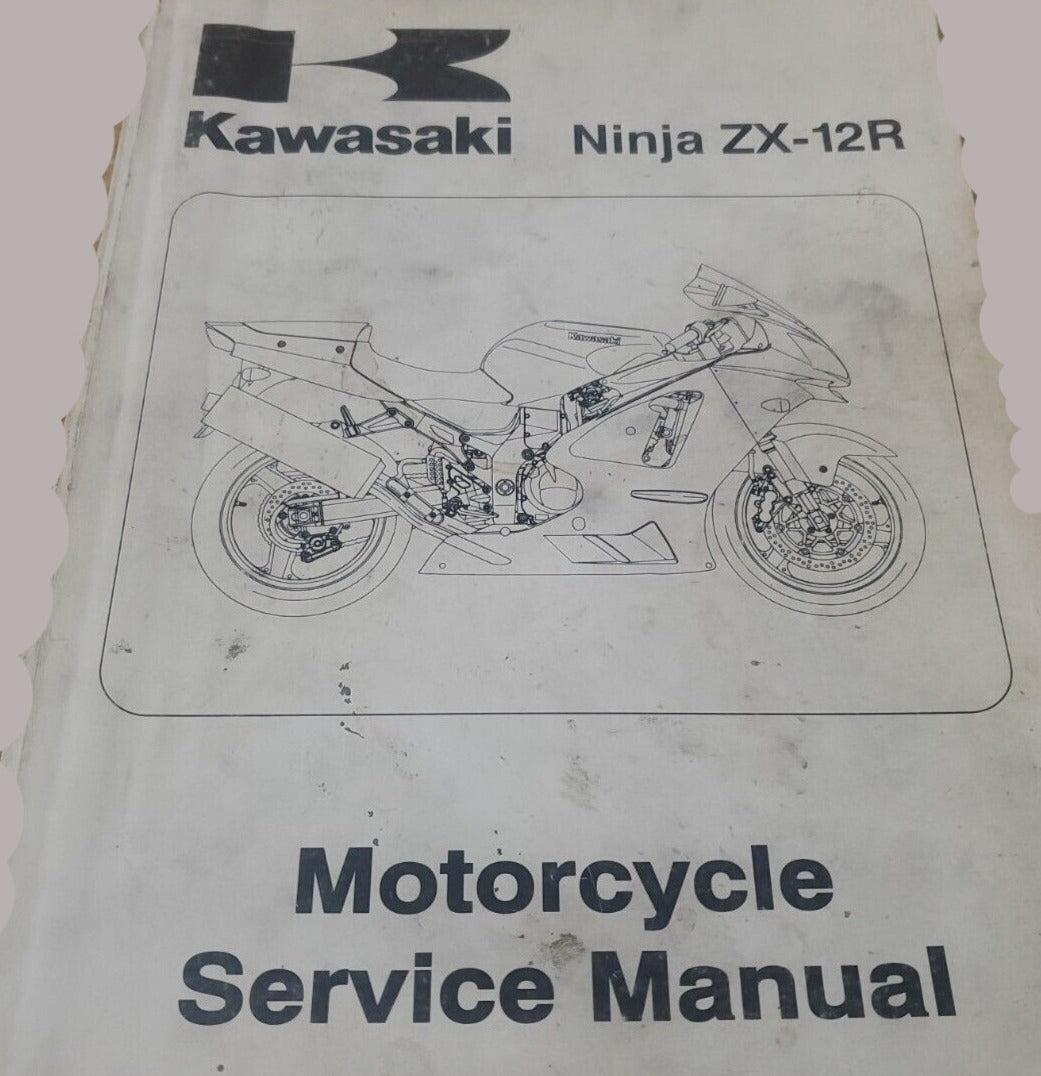 KAWASAKI 2002 ZX-12 B1 NINJA ZX-12R SERVICE MANUAL 99924-1278-01