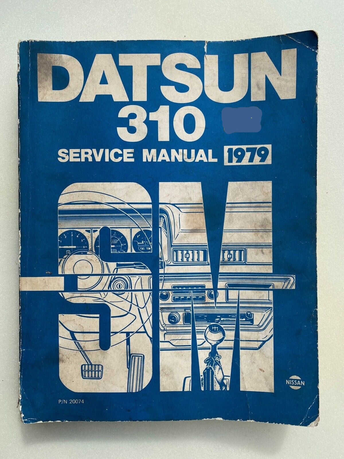 1979 DATSUN 310 NISSAN Service Manual SM9E-0N10U0 #B32