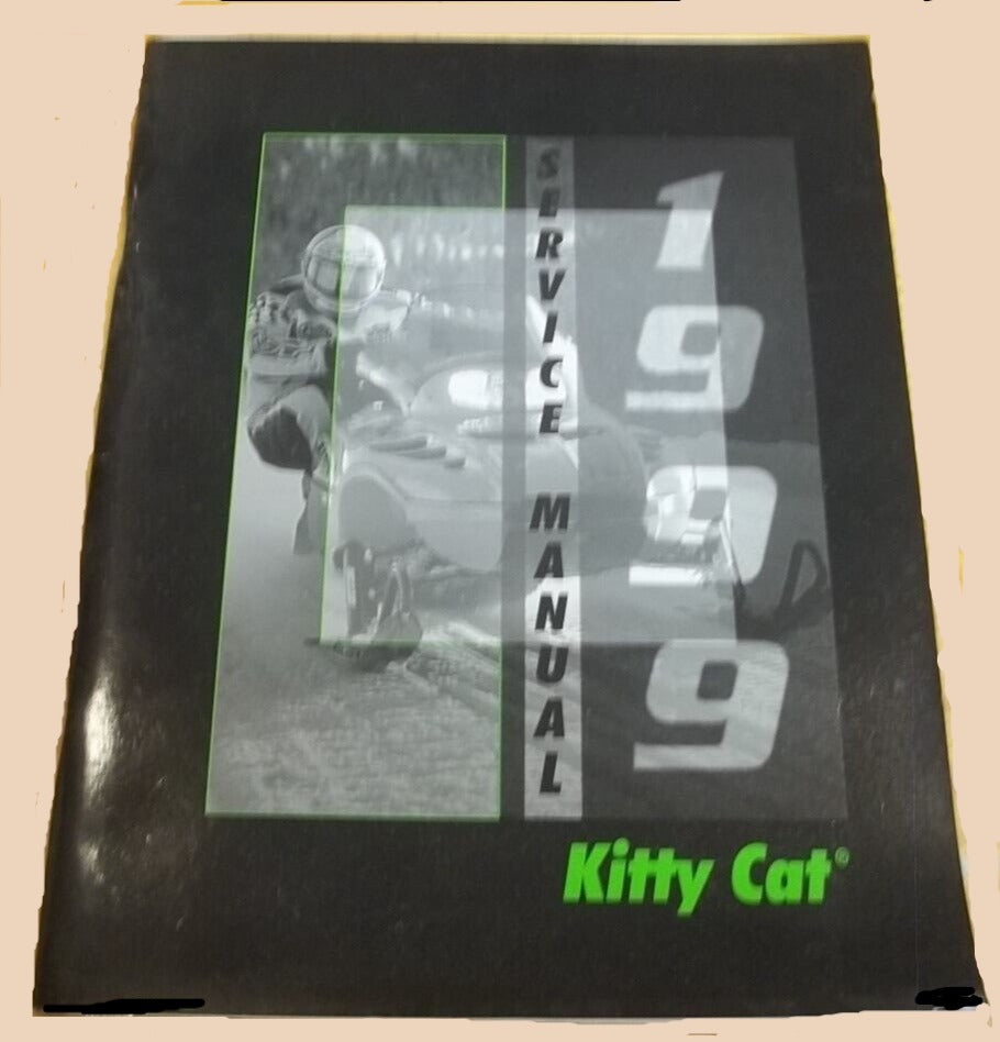 ARCTIC CAT 1999 SNOWMOBILE Kitty Cat Service Manual 2255-934 #B57