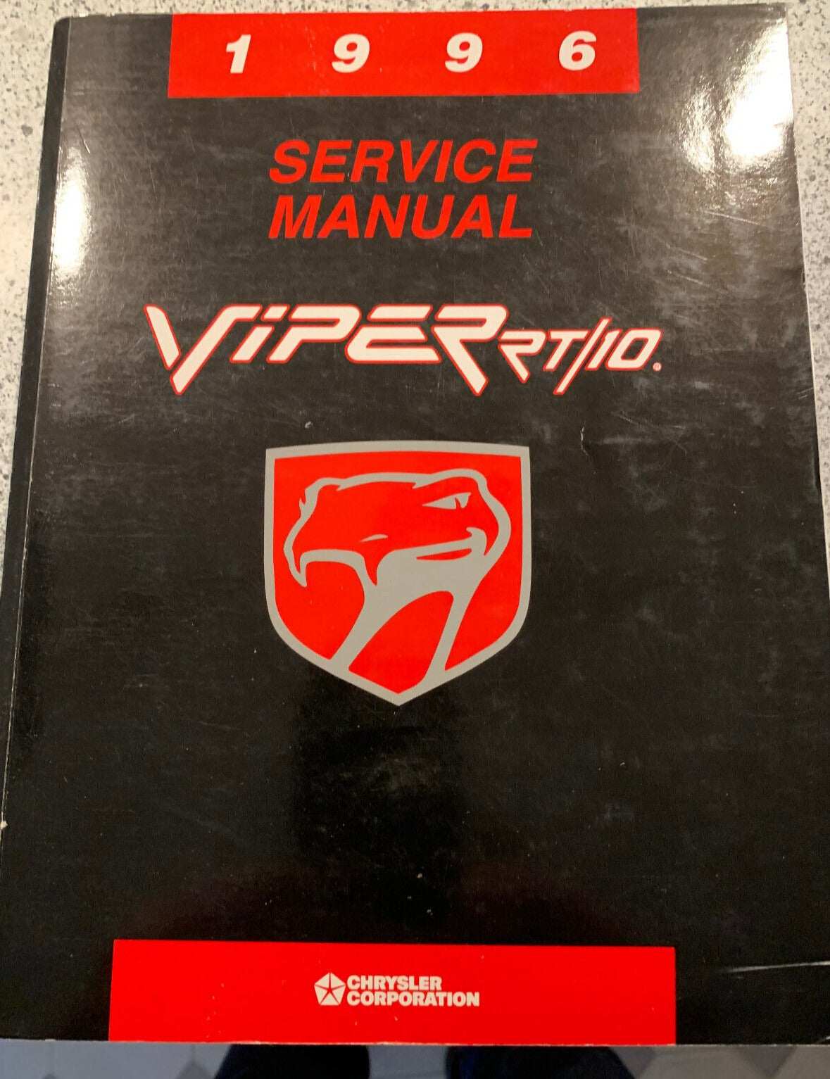 1996 MOPAR DODGE CHRYSLER VIPER RT/10 Service Manual 81-270-6150 #B25