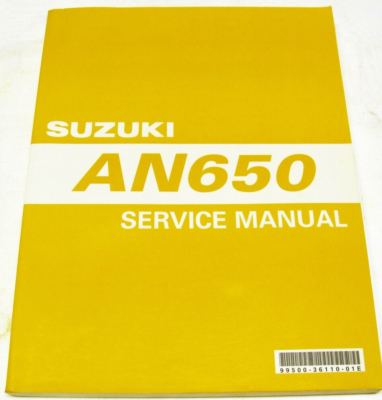 SUZUKI AN650 K3 2003 Service Manual 99500-36110-01E #B104