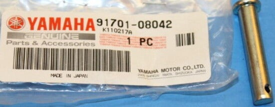 YAM AHA IT MX SR X XJ YFM 250 350 400 600 CLEVIS PIN 91701-08042