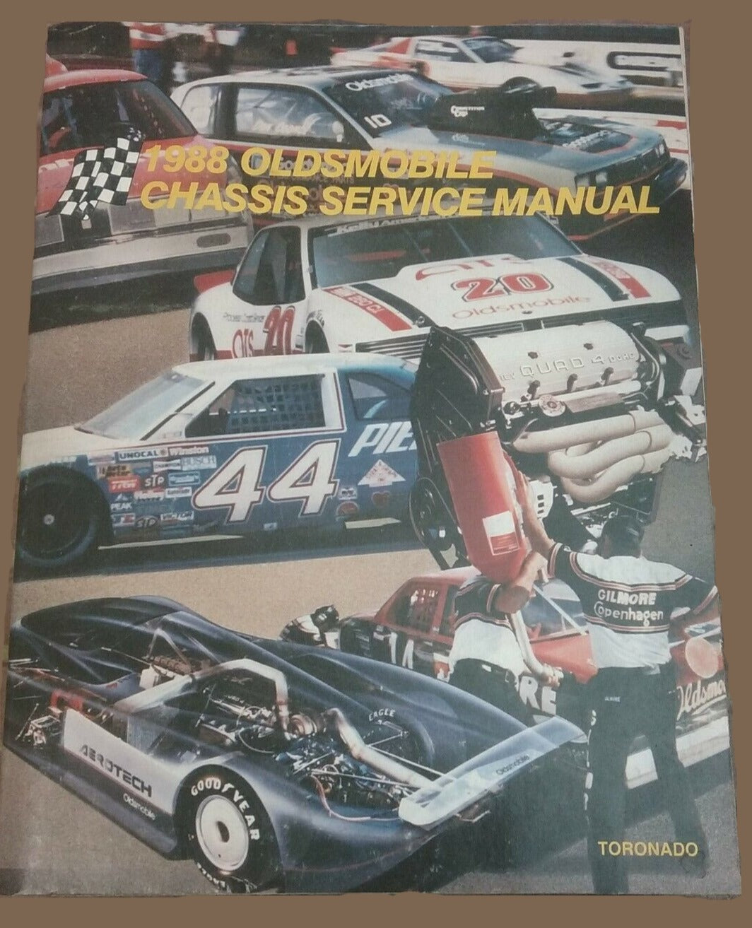 1988 OLDSMOBILE TORONADO GM Factory Chassis Service Manual #B19/A