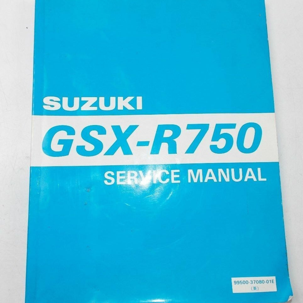 SUZUKI GSX-R750 2004 - 2005 SERVICE MANUAL 99500-37120--01E