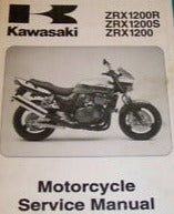 KAWASAKI 2001 ZRX1200R ZRX1200S RX1200 Service Manual 99924-1266-01