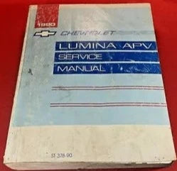 1990 CHEVROLET LUMINA APV Service Manual ST 378-90 #B28