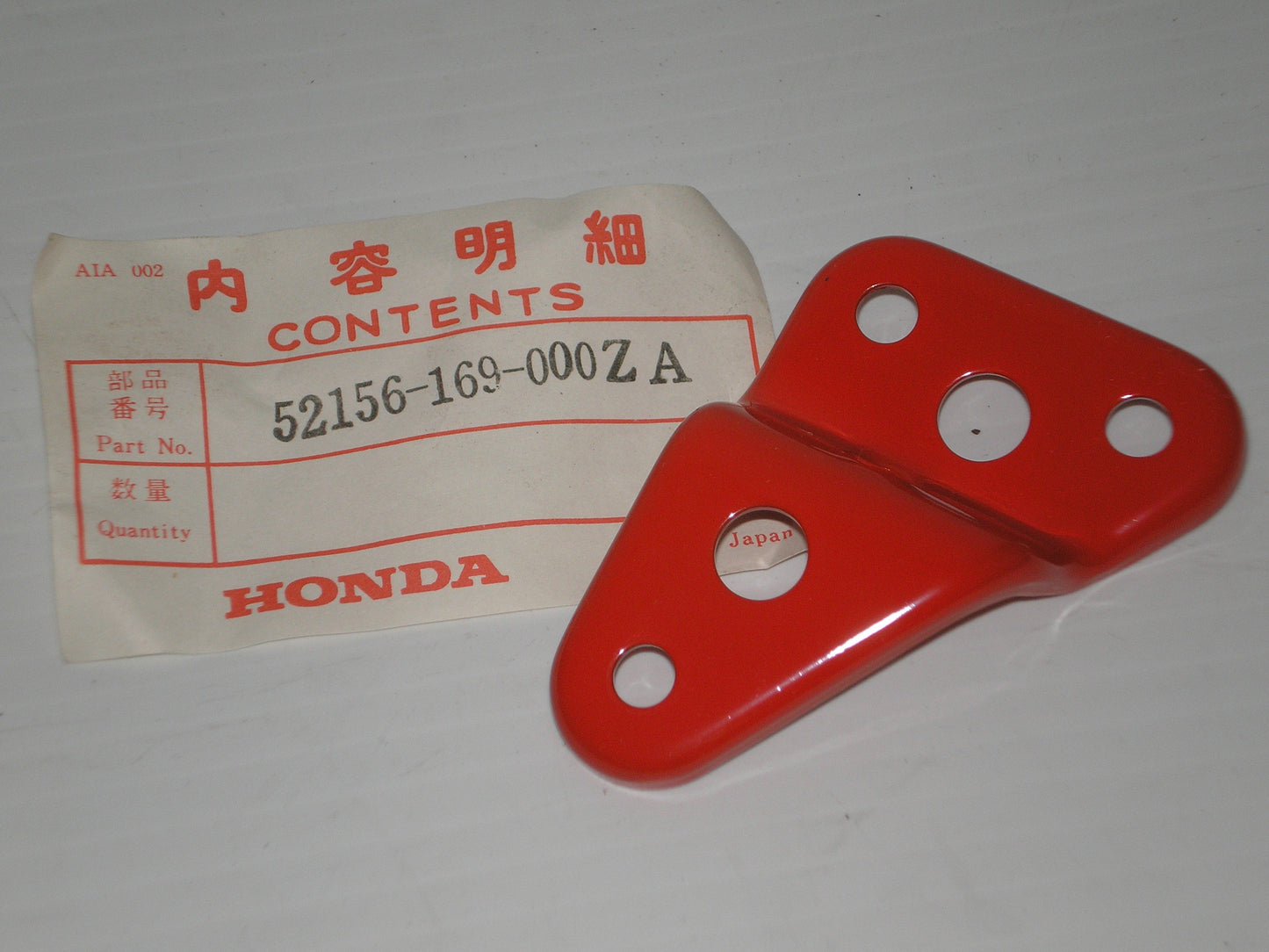 HONDA CR80 Drive Chain Guide Bracket 52156-169-000ZA