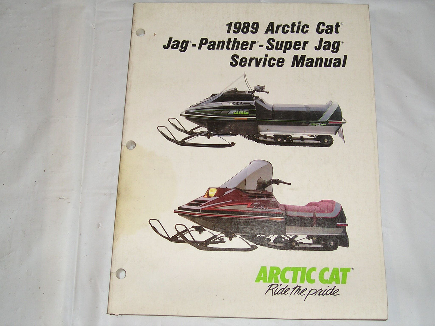 ARCTIC CAT Jag / Panther / Super Jag Service Manual 2254-496 #S62