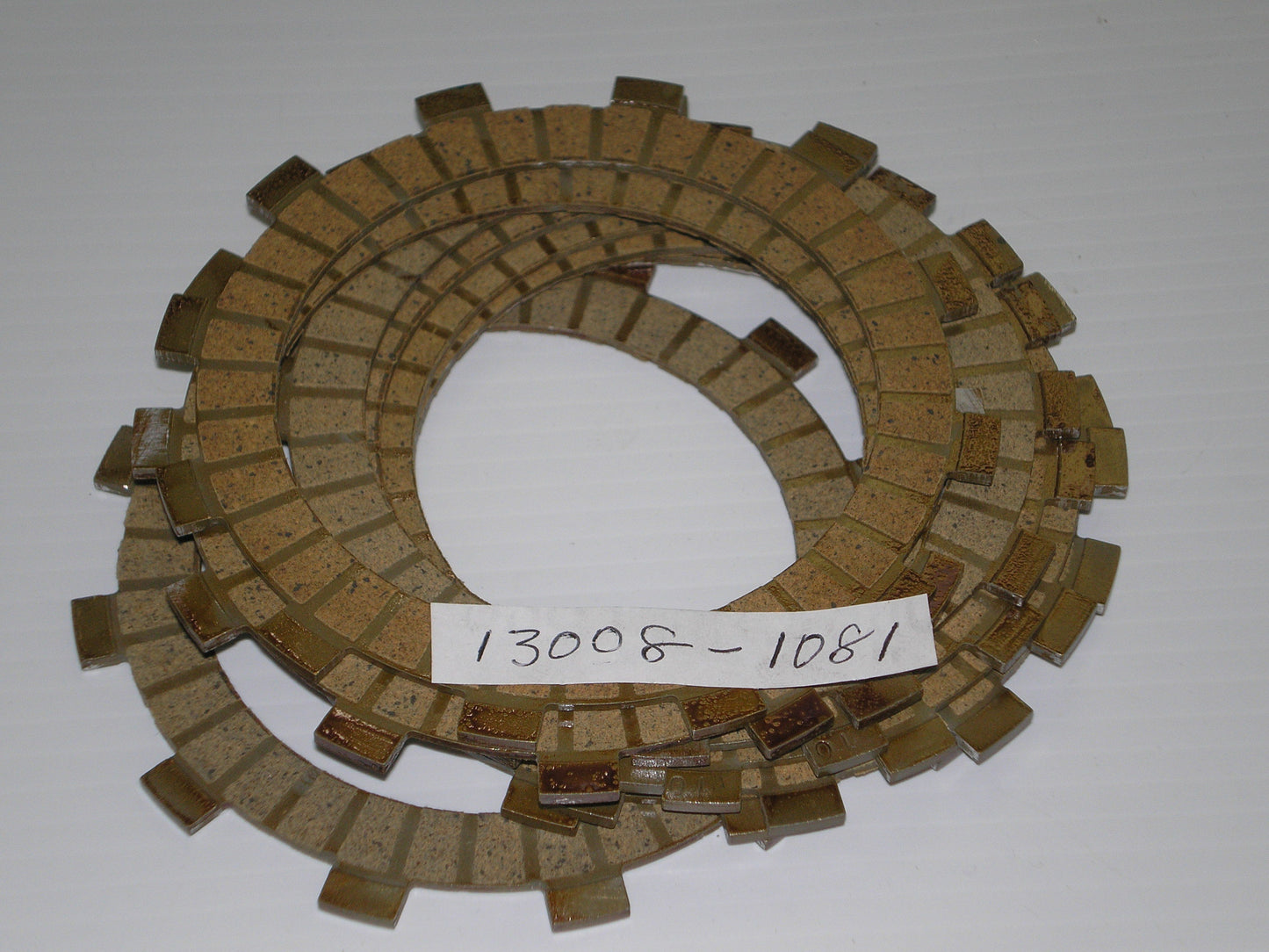 KAWASAKI KX125 KDX200 KL250 KLX250 Clutch Plates Set/7 13088-1081