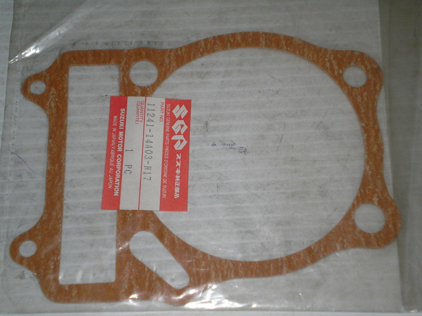 SUZUKI DR650 SP600 Cylinder Base Gasket 11241-14A03 11241-14A03-H17