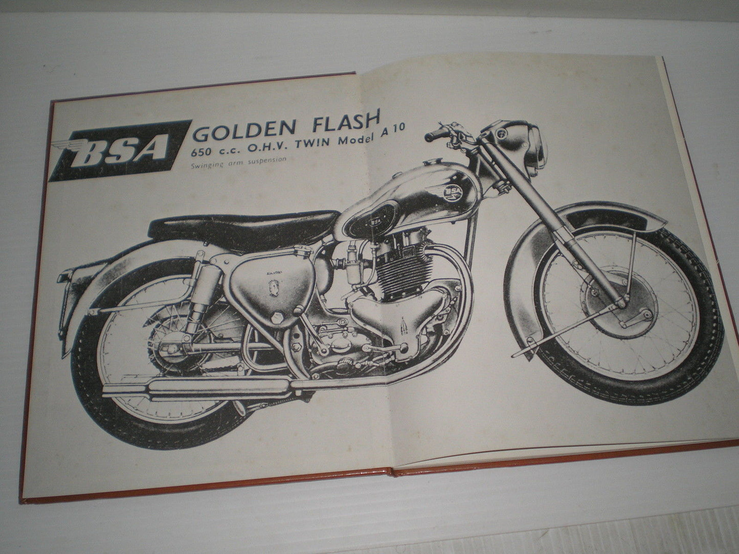 BSA A7 A10 Twins Super Profile Book by Owen Wright #E101