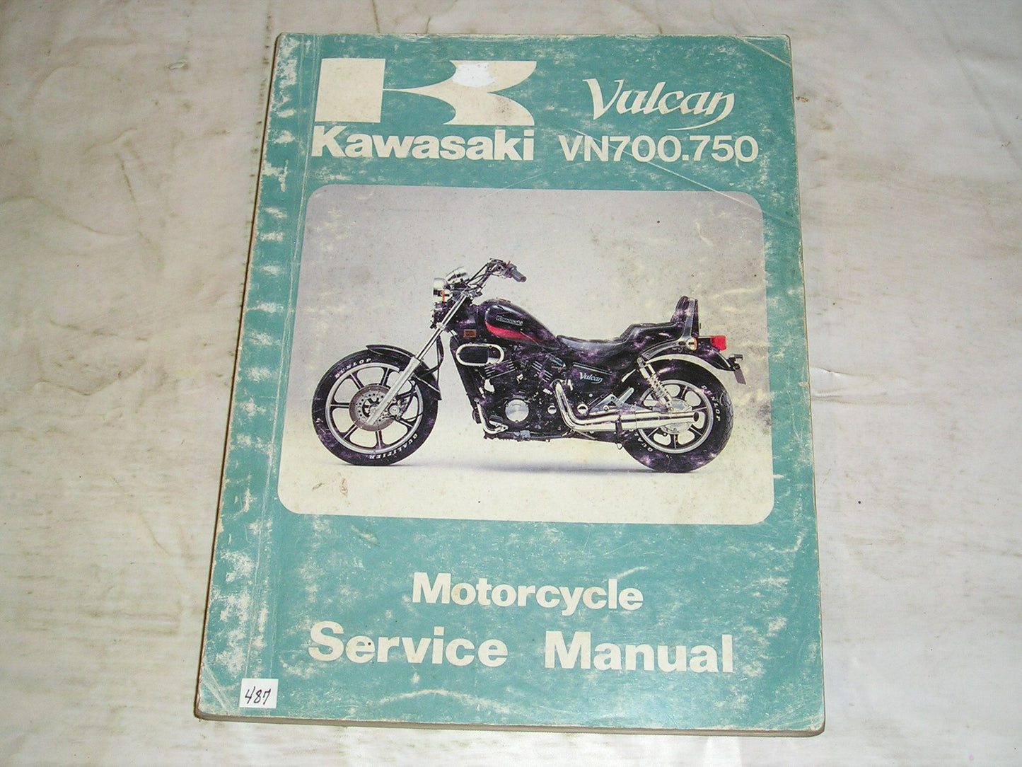 KAWASAKI VN700 VN750 A1 1985 Service Manual 99924-1054-01 #487