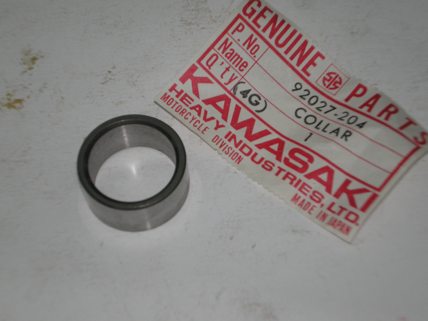 KAWASAKI KE125 KD125 KDX80 KS125 KX60 KX80 KX100 KX125 Engine Sprocket Collar 92027-204 / 92027-1077