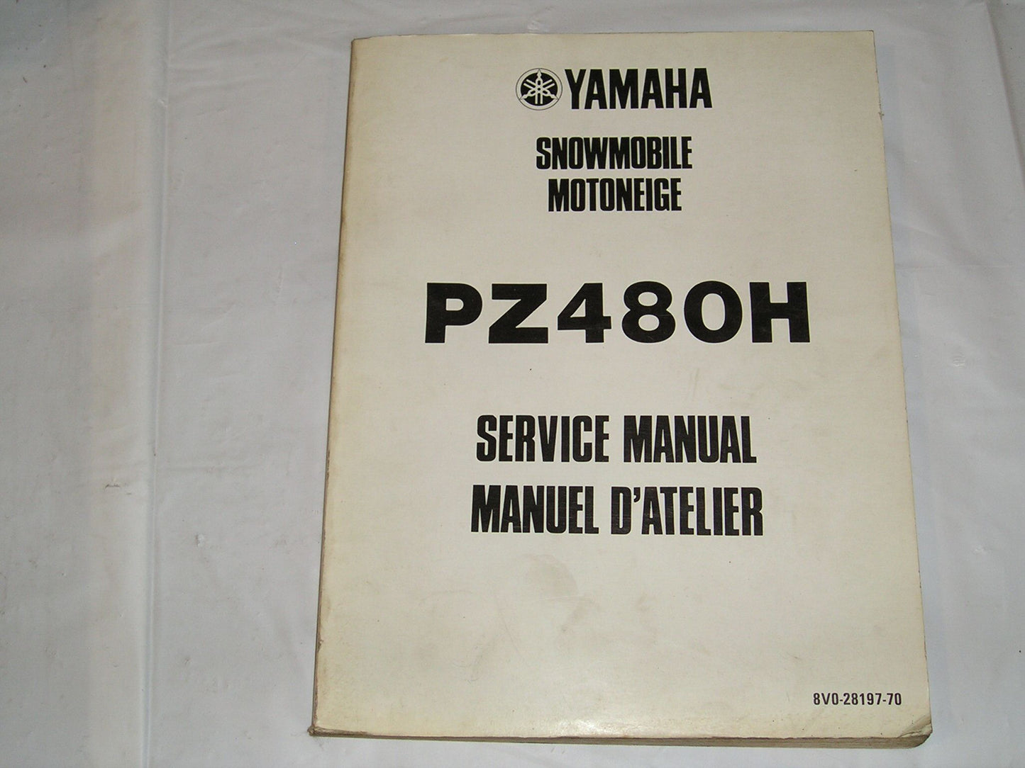 YAMAHA PZ480 H Phazer 1984 Service Manual 8V0-28197-70 #S136